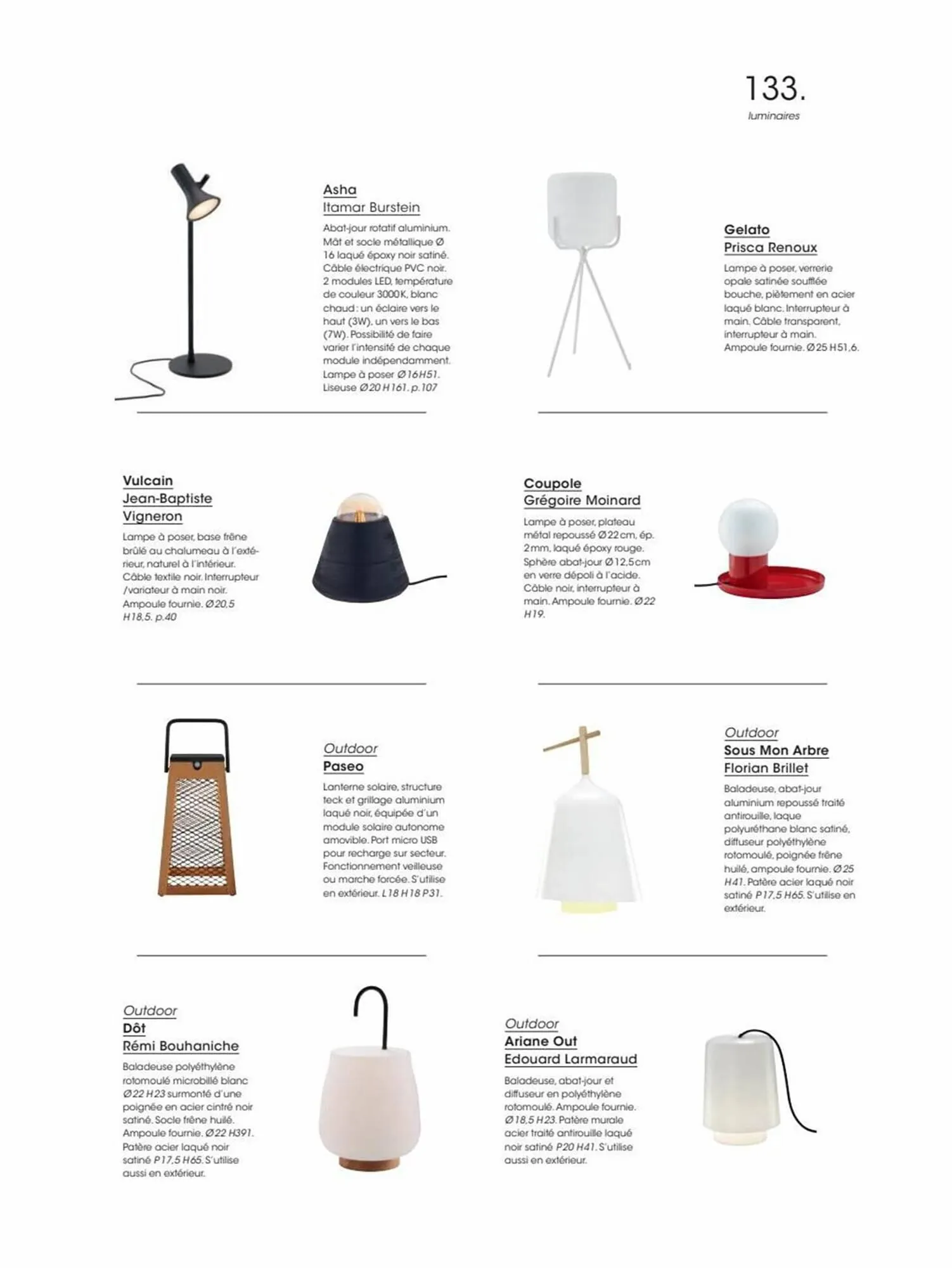 Catalogue Cinna du 5 janvier au 31 décembre 2023 - Catalogue page 133