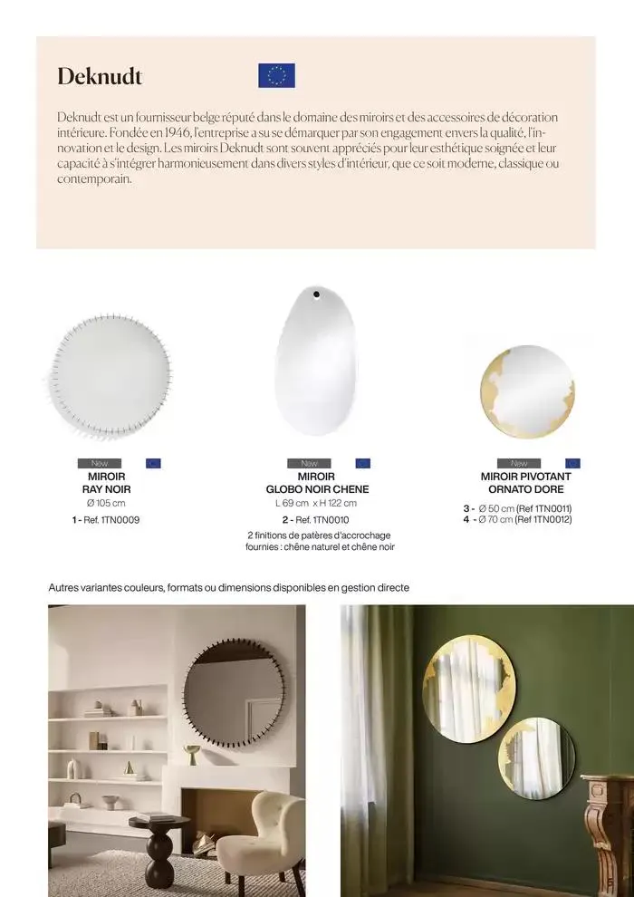 Décoration Nouveautes 2025 du 26 février au 30 juin 2025 - Catalogue page 5