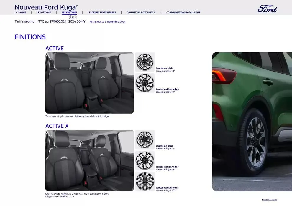Ford Kuga du 26 mars au 26 mars 2026 - Catalogue page 7