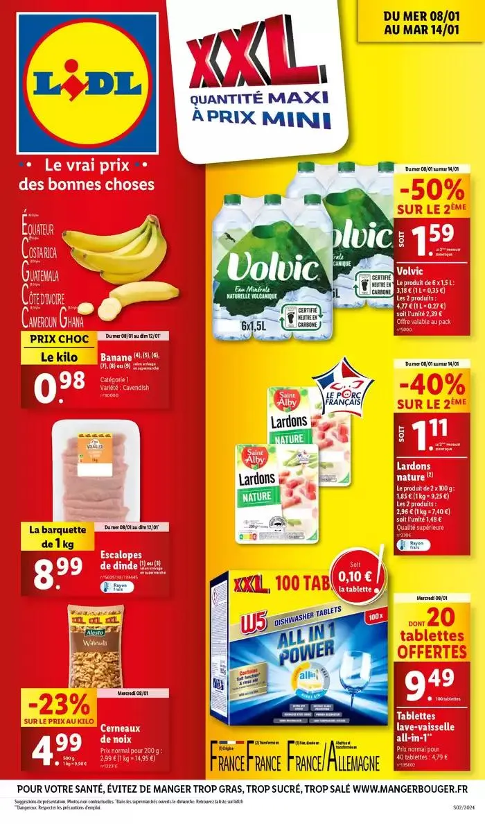 Lidl propose une large sélection de produits XXL à des prix réduits. Nattendez plus! - 1