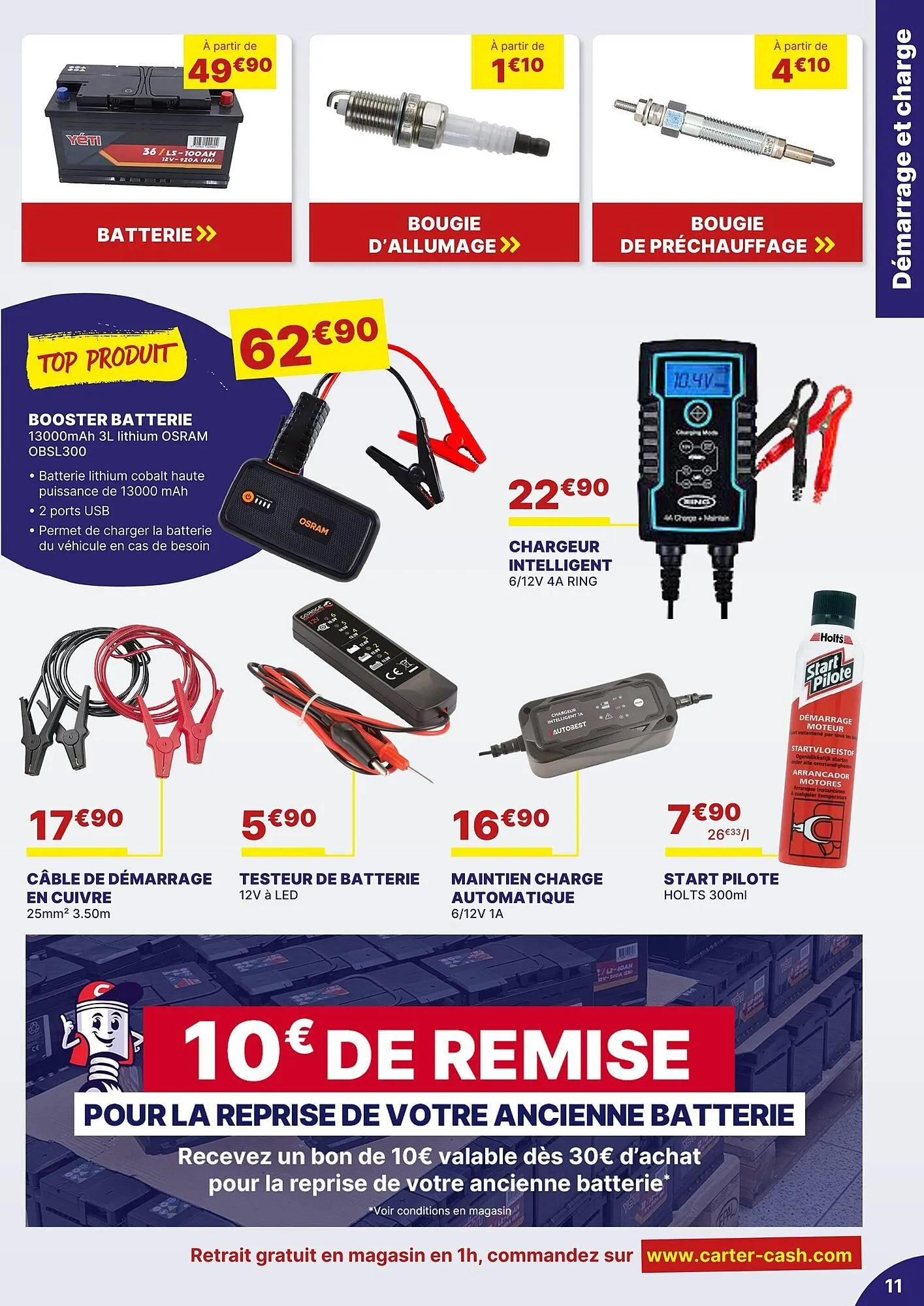 Catalogue Carter-Cash du 30 octobre au 30 novembre 2025 - Catalogue page 11