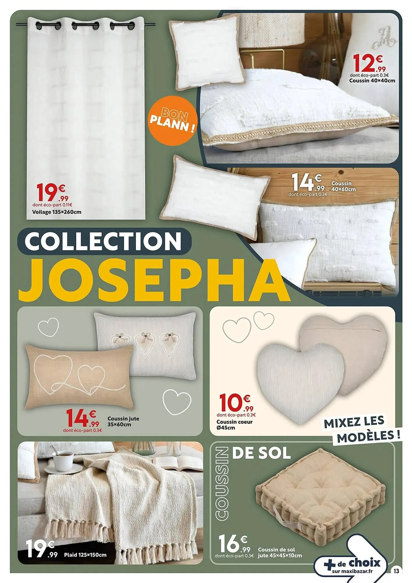 Catalogue Maxi Bazar du 11 mars au 29 mars 2026 - Catalogue page 13