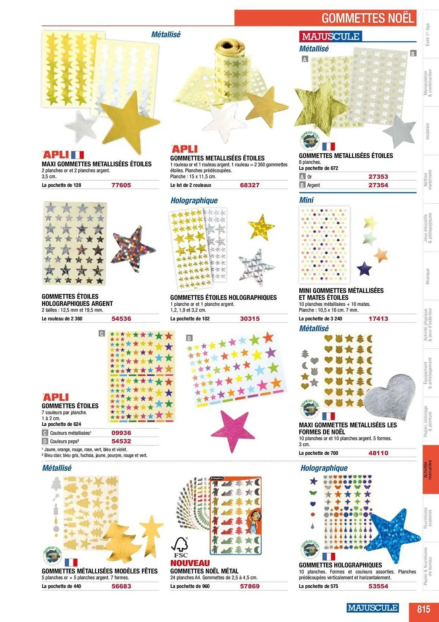 Catalogue Majuscule du 4 mars au 31 décembre 2025 - Catalogue page 839