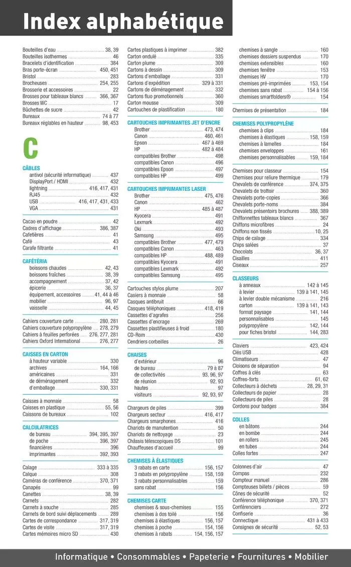 Notre catalogue général du 4 février au 31 décembre 2025 - Catalogue page 5