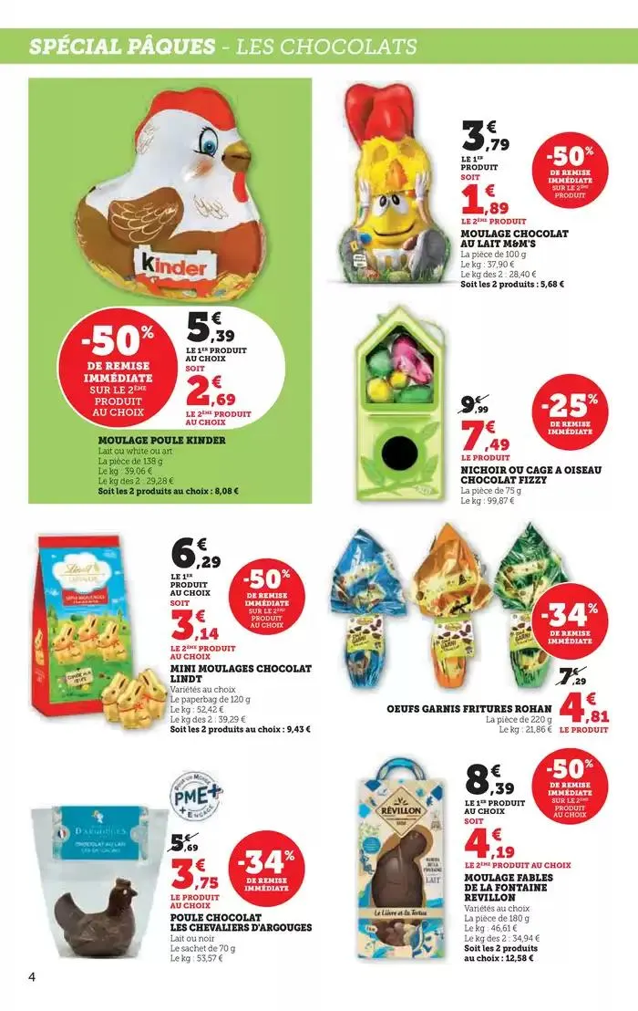 Spécial Pâques du 8 avril au 21 avril 2025 - Catalogue page 4
