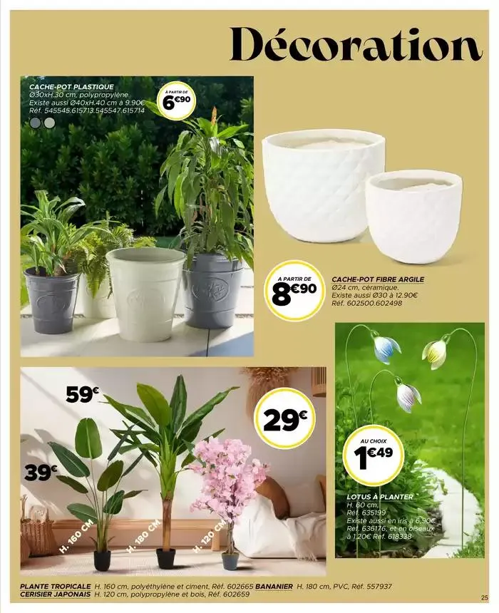 Collection Jardin et extérieur du 9 avril au 5 mai 2025 - Catalogue page 25