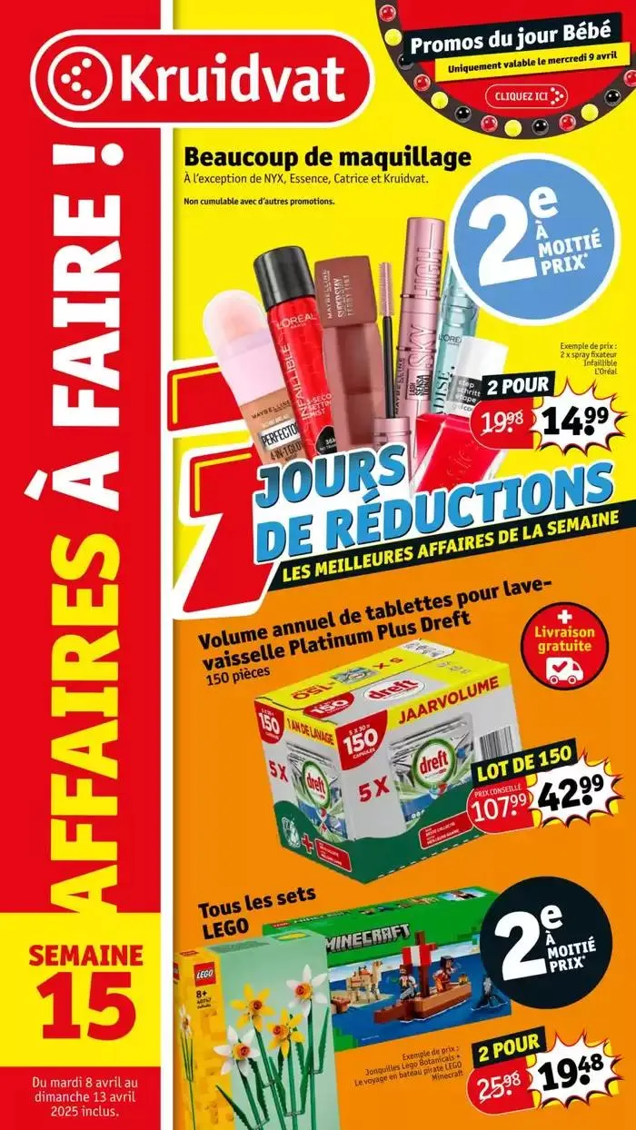 Dépliant 15 du 7 avril au 13 avril 2025 - Catalogue page 1