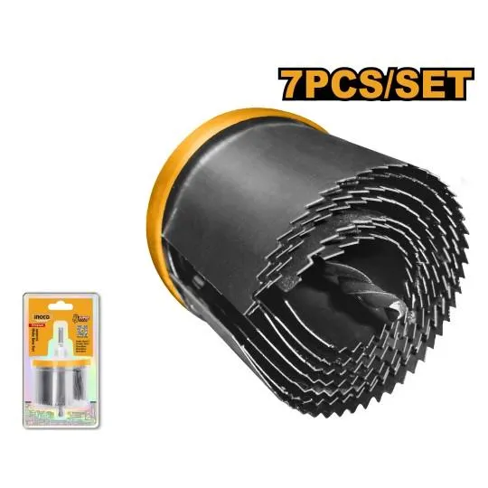 SCIE CLOCHE BOIS X7 - INGCO