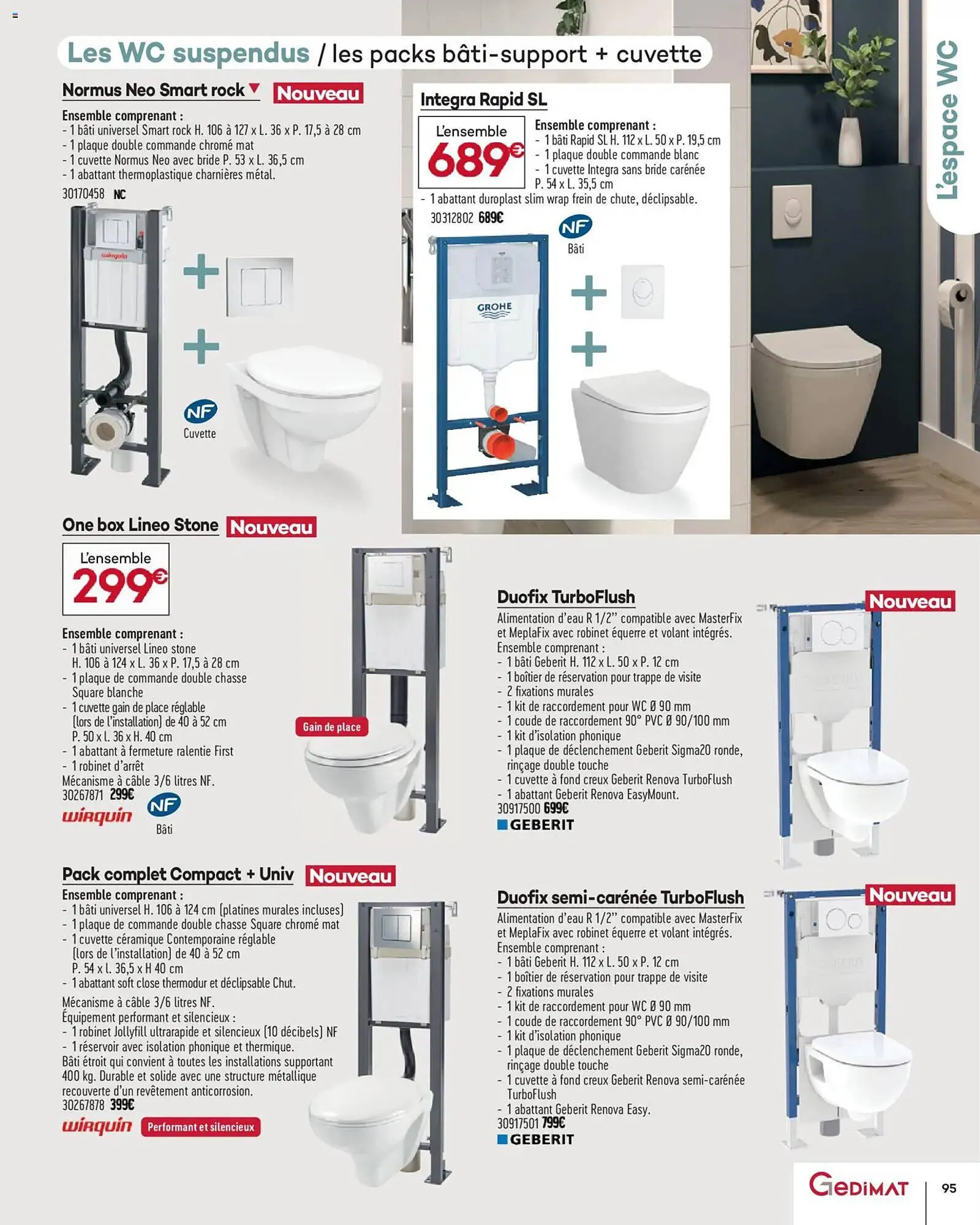 Catalogue Gedimat du 1 avril au 30 avril 2026 - Catalogue page 95