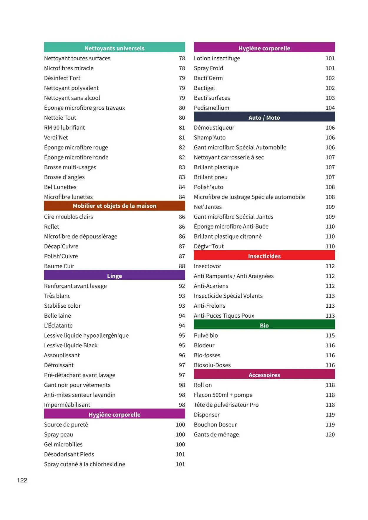 Texam du 1 octobre au 31 octobre 2023 - Catalogue page 121