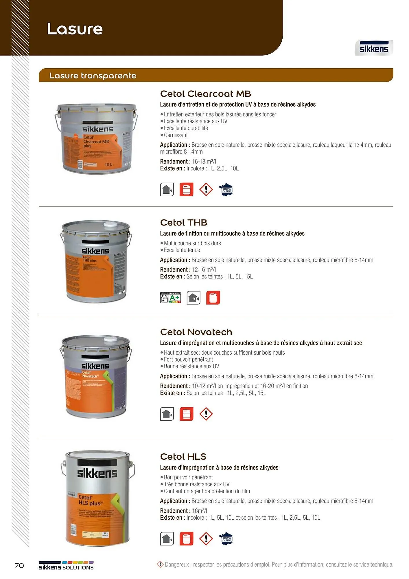 Catalogue Sikkens Solution du 1 janvier au 28 décembre 2025 - Catalogue page 58