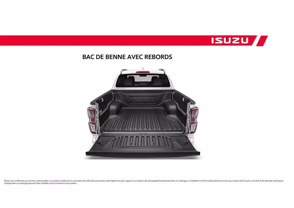 ISUZU SPACE N60B Accessoires du 15 octobre au 15 octobre 2025 - Catalogue page 29