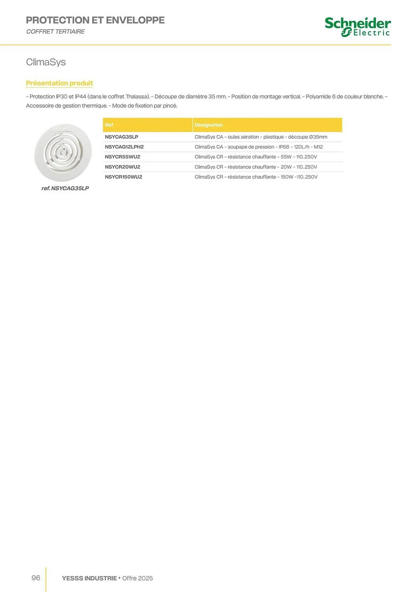 Catalogue Yesss electrique du 28 janvier au 31 décembre 2025 - Catalogue page 98