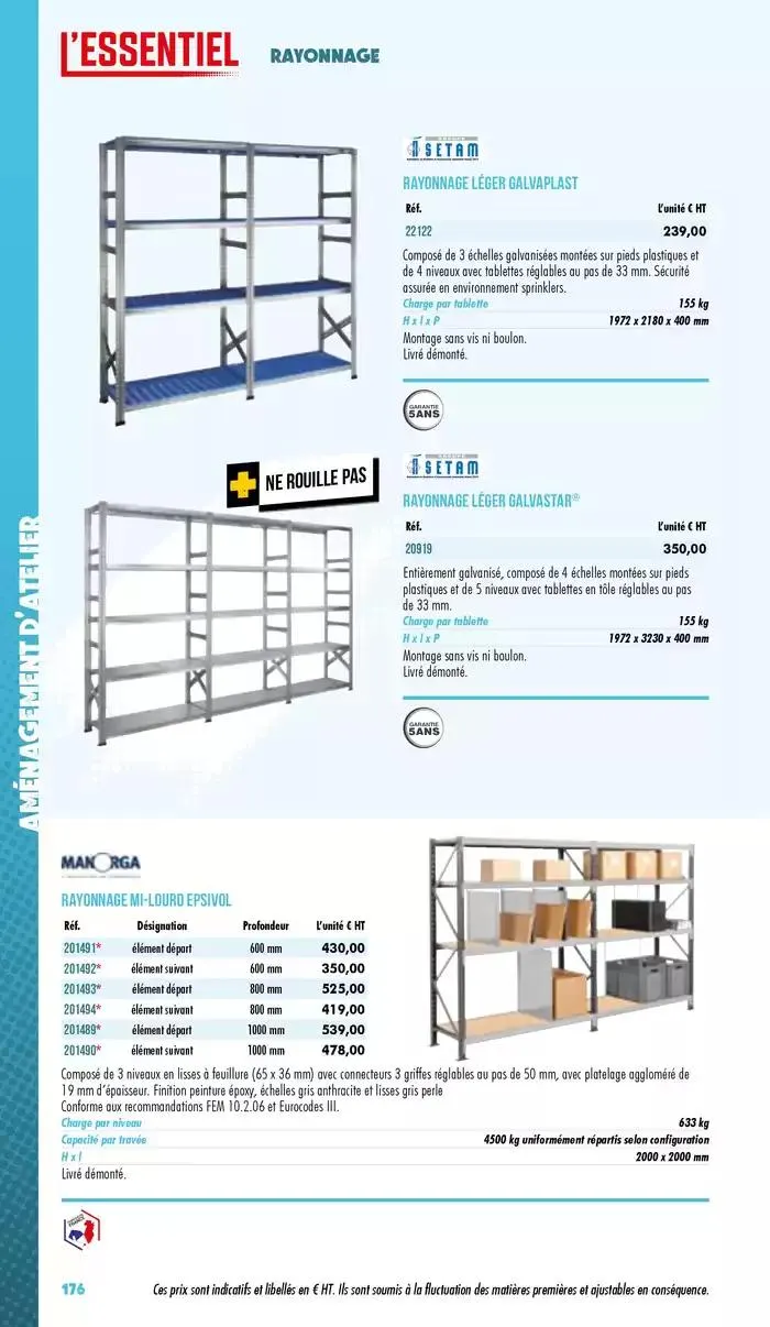 Essentiel Industrie 2025 du 3 janvier au 31 décembre 2025 - Catalogue page 178