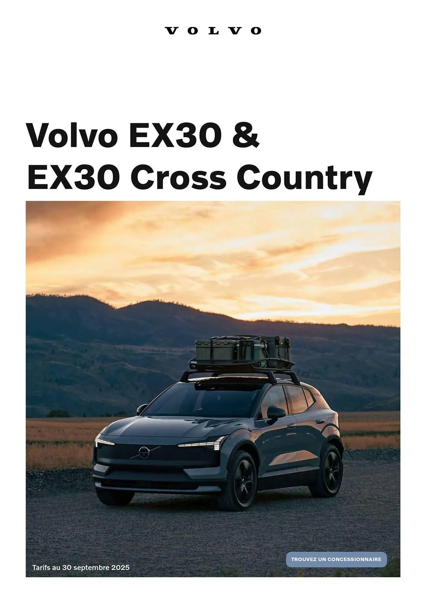 Catalogue VOLVO du 7 janvier au 31 janvier 2027 - Catalogue page 1