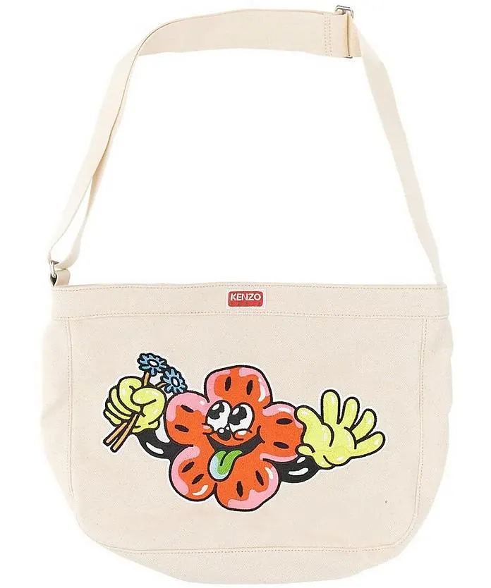 Shoulder Bag With Embroidery