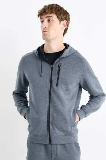 Technical jacket with hood