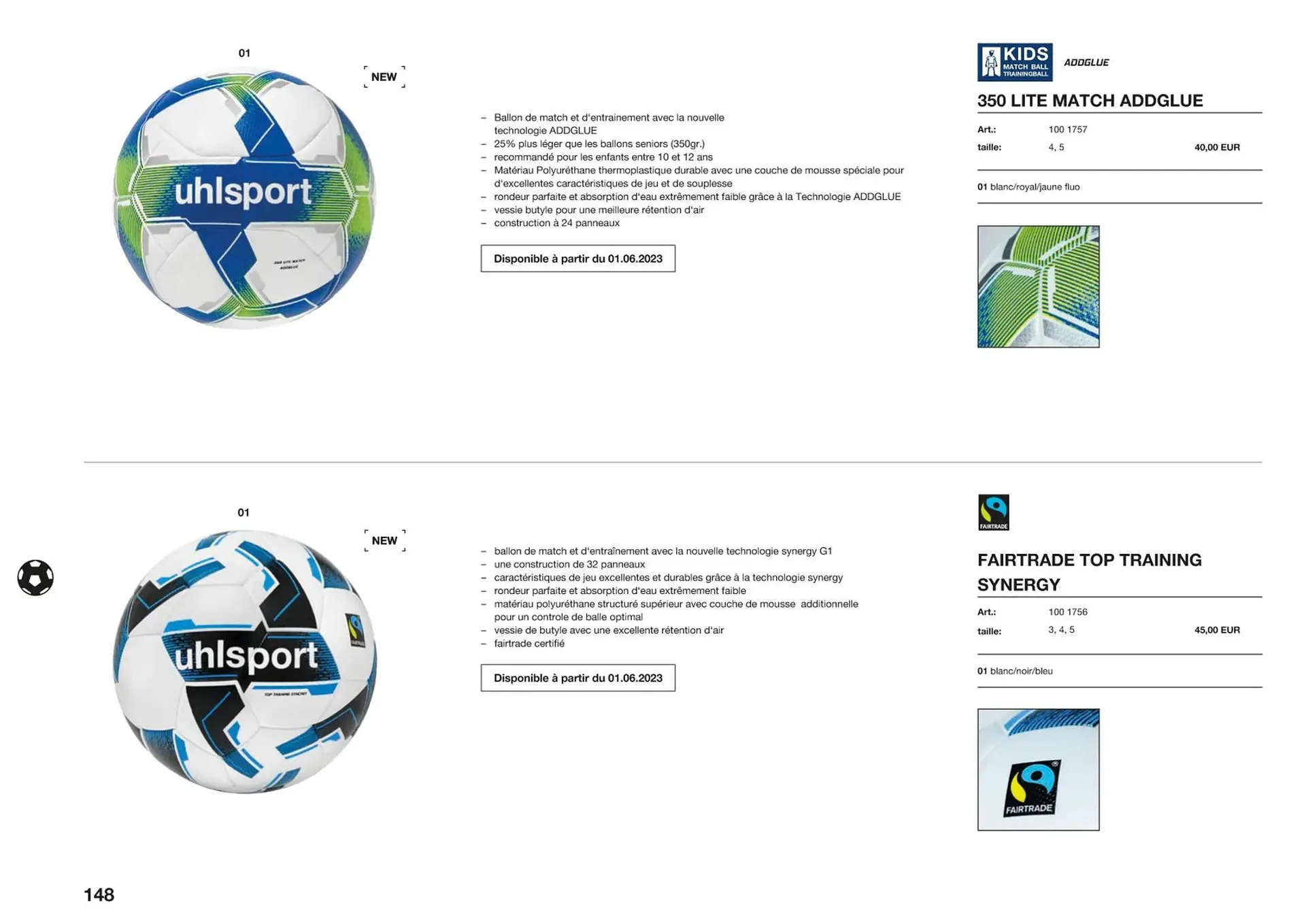 Catalogue Uhlsport du 1 mars au 31 décembre 2023 - Catalogue page 148
