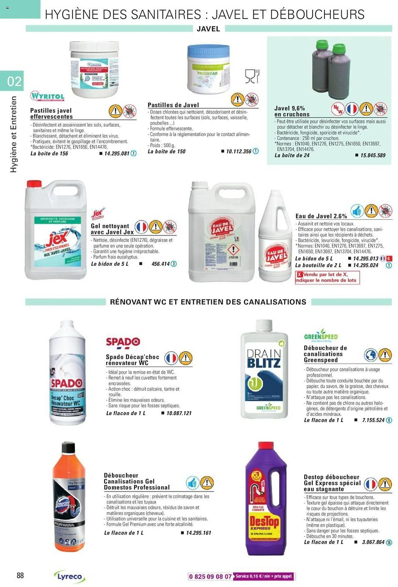 Catalogue Lyreco du 15 mai au 31 décembre 2023 - Catalogue page 88