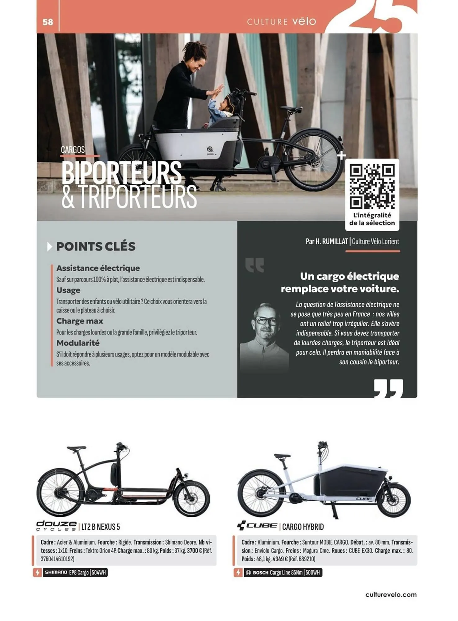 Catalogue Culture Vélo du 2 mai au 31 décembre 2025 - Catalogue page 58