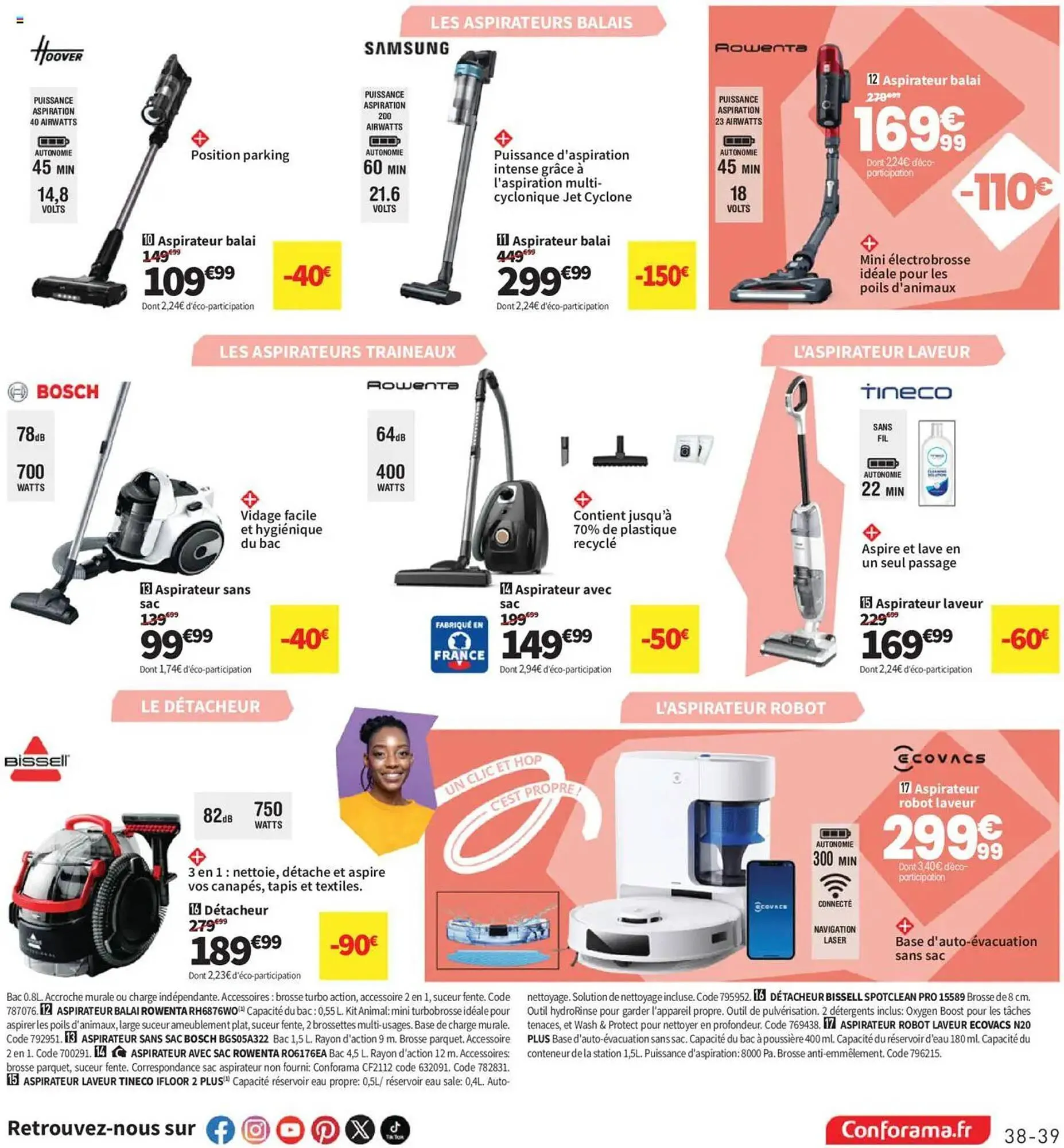 Catalogue Conforama du 22 avril au 26 mai 2025 - Catalogue page 39
