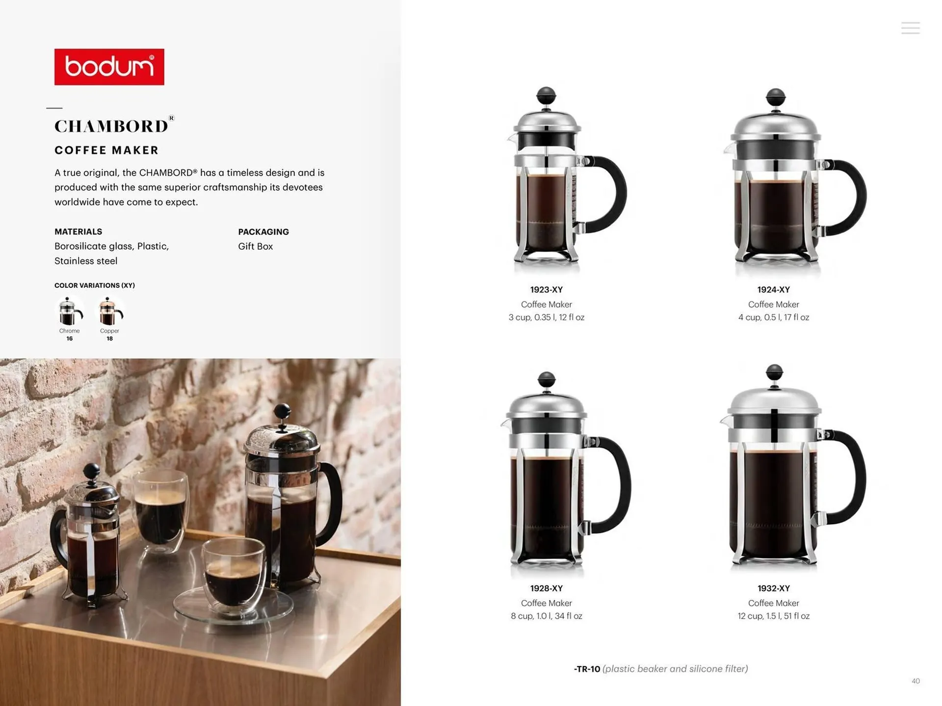 Catalogue Bodum du 9 février au 31 décembre 2026 - Catalogue page 40