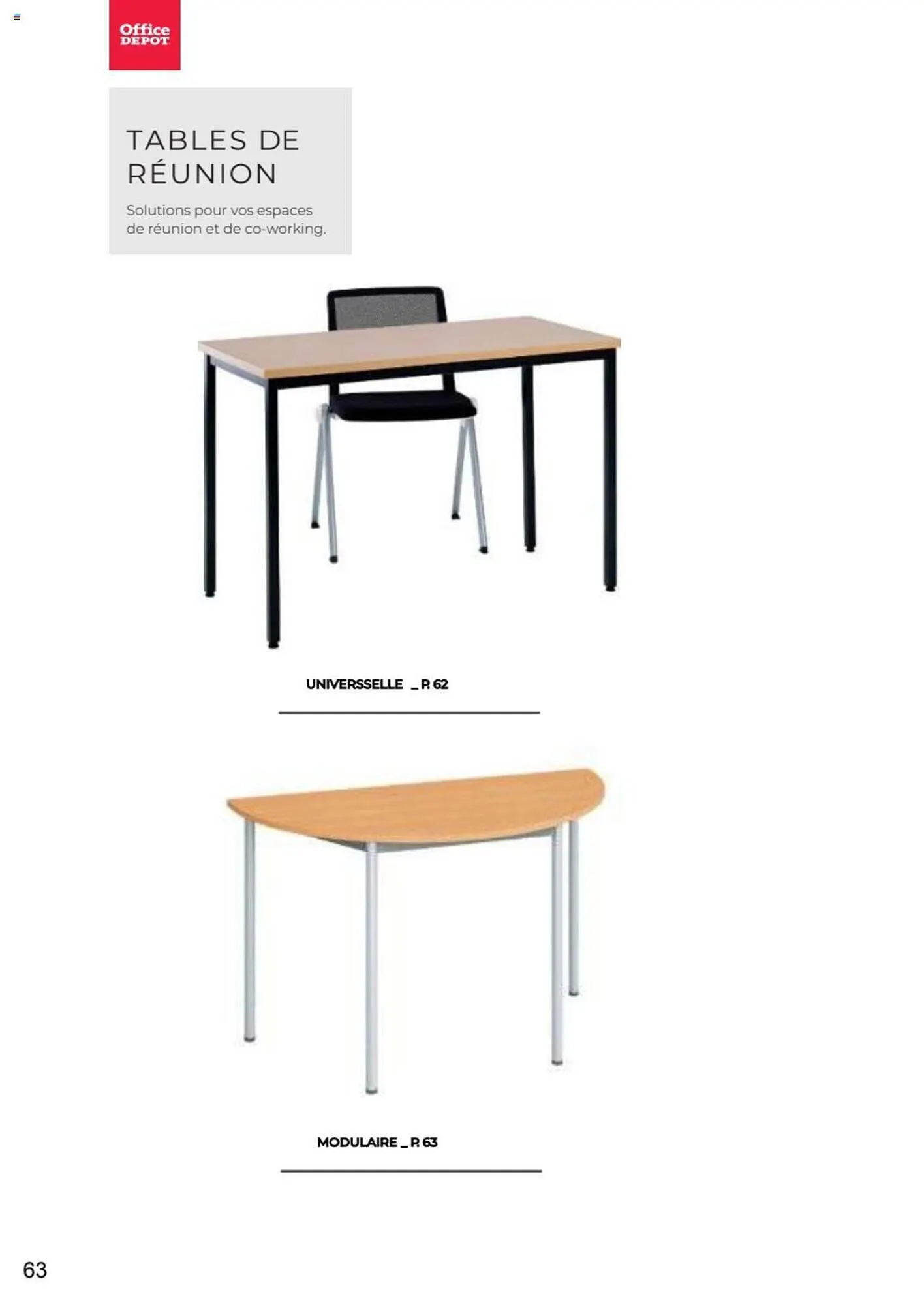 Catalogue Office Depot du 20 octobre au 27 octobre 2023 - Catalogue page 64