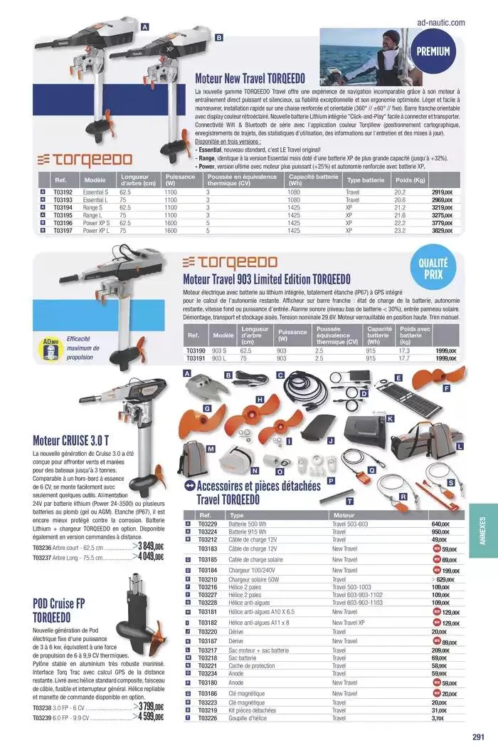 Catalogue Accastillage Diffusion 2025 du 1 janvier au 31 décembre 2025 - Catalogue page 293