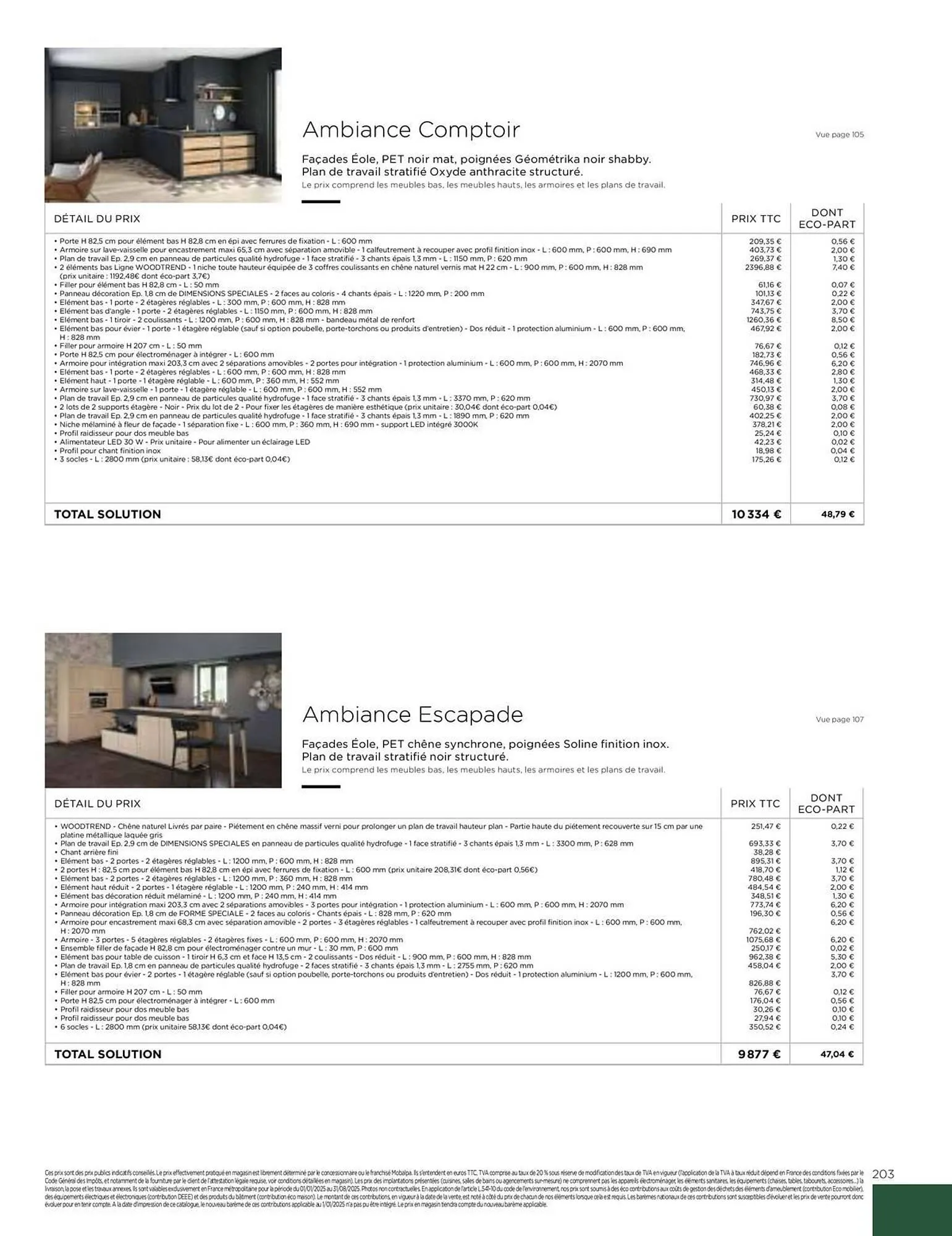 Catalogue Mobalpa du 6 mars au 31 décembre 2025 - Catalogue page 205