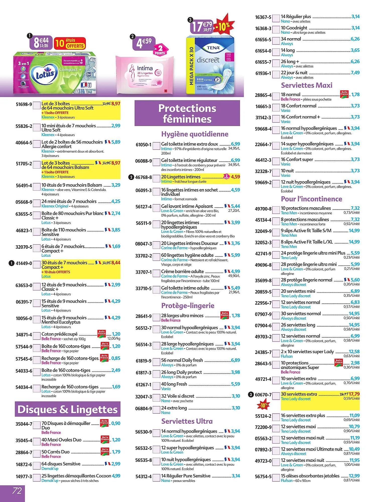 Catalogue Maximo du 5 août au 28 août 2025 - Catalogue page 72