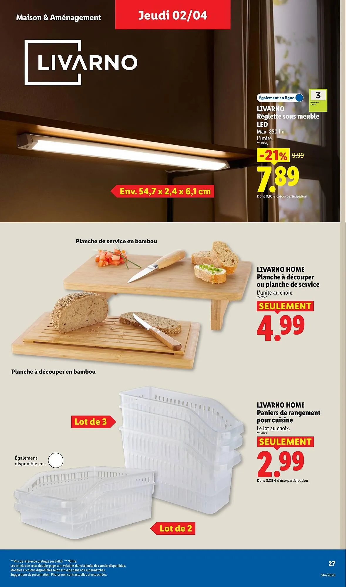 Catalogue Lidl du 2 avril au 8 avril 2026 - Catalogue page 41