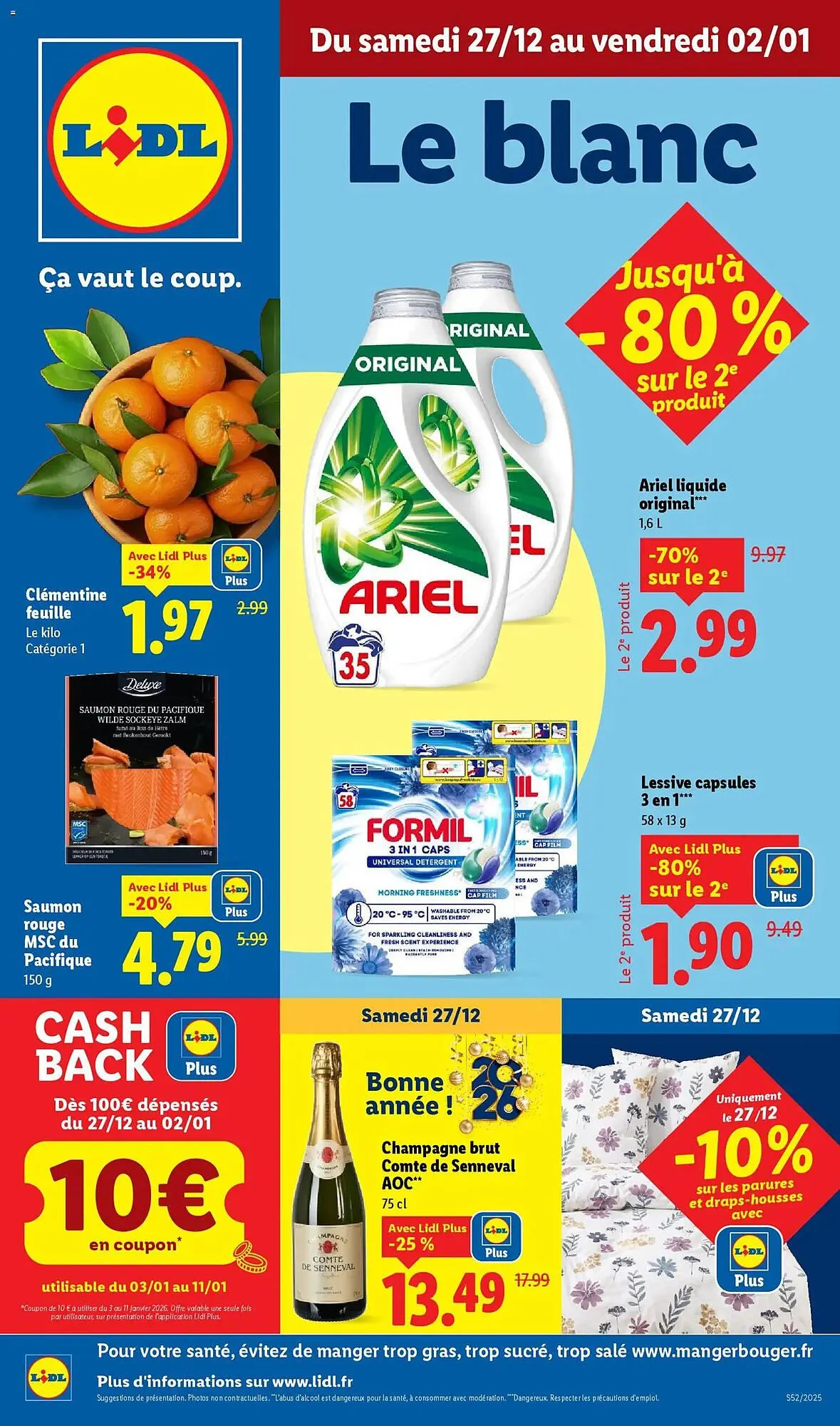 Catalogue Lidl du 27 décembre au 2 janvier 2026 - Catalogue page 1