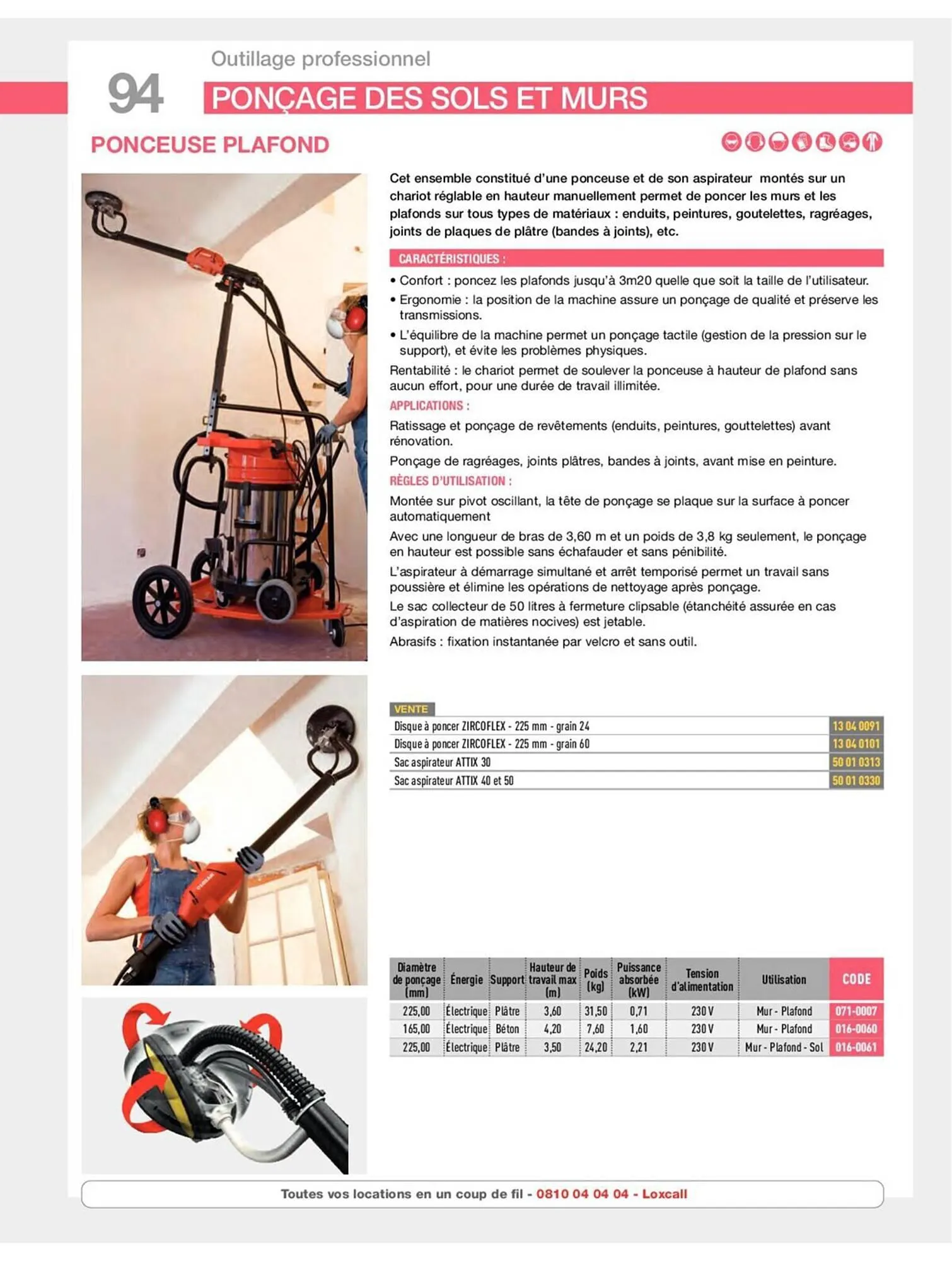 Catalogue Loxam du 19 avril au 31 décembre 2023 - Catalogue page 96