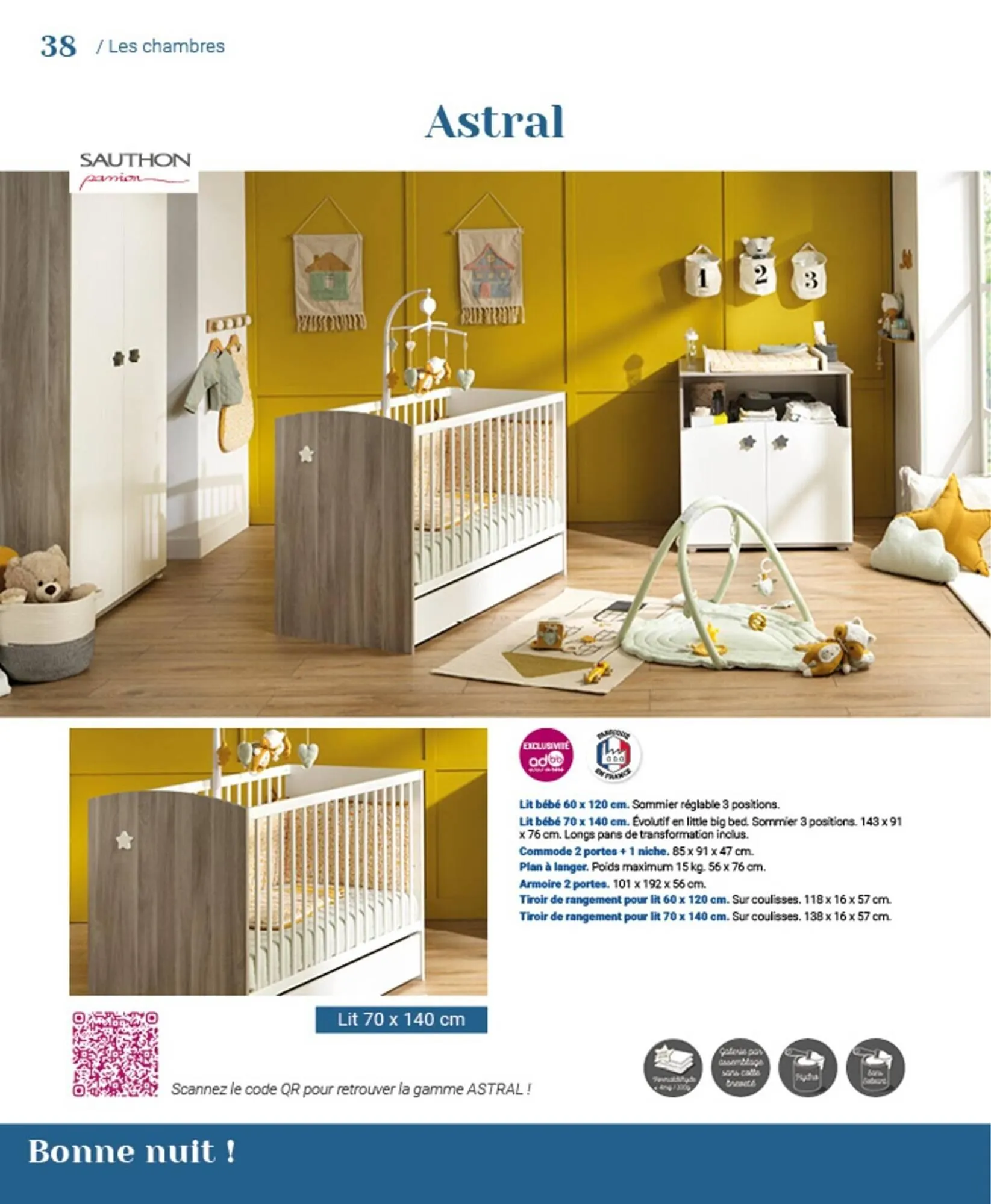 Catalogue autour de bébé du 31 mars au 31 janvier 2024 - Catalogue page 40