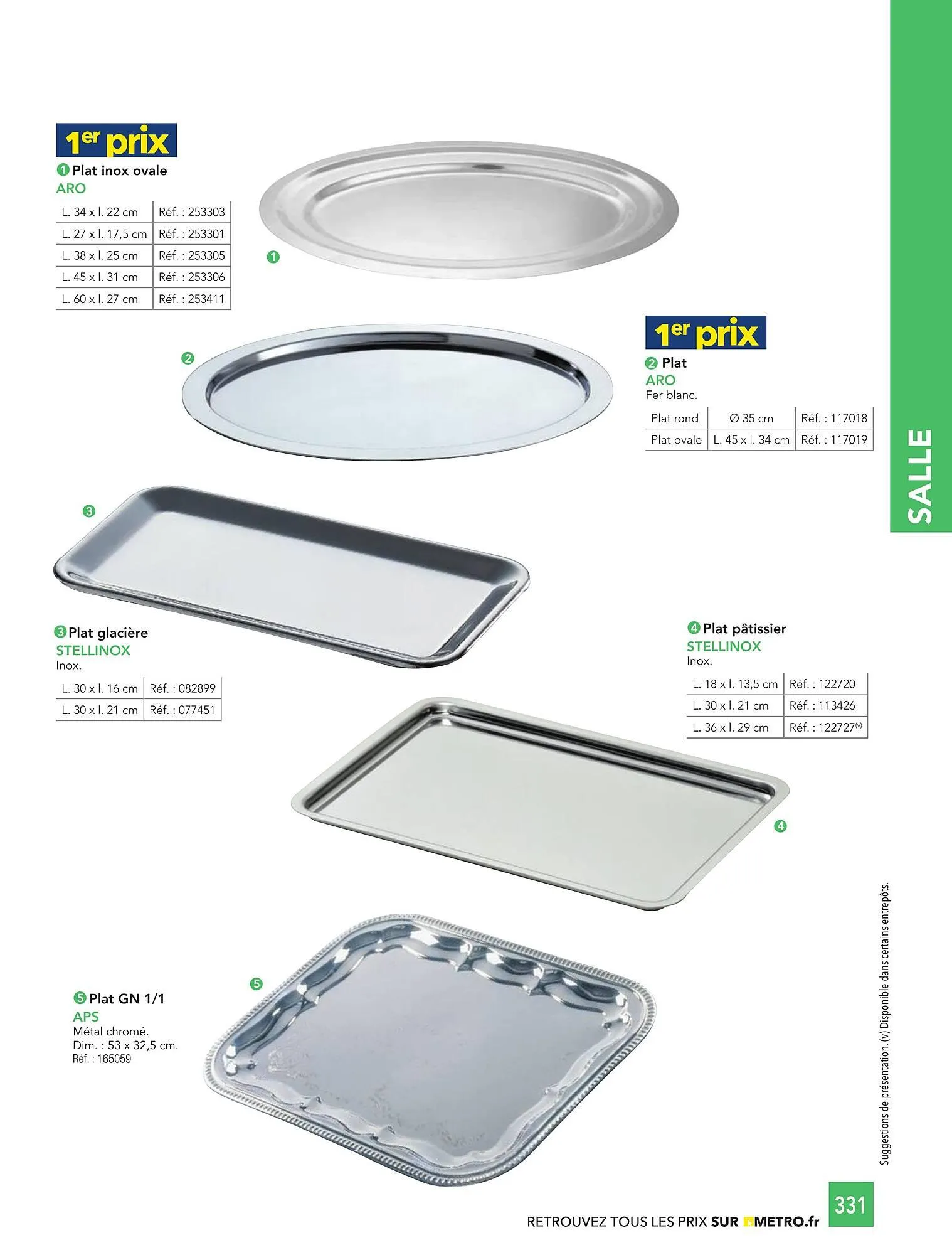 Catalogue METRO du 1 janvier au 31 décembre 2026 - Catalogue page 331