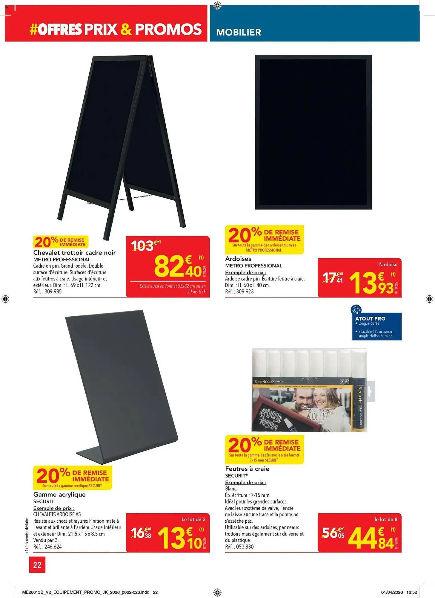 Catalogue METRO du 23 avril au 20 mai 2026 - Catalogue page 22