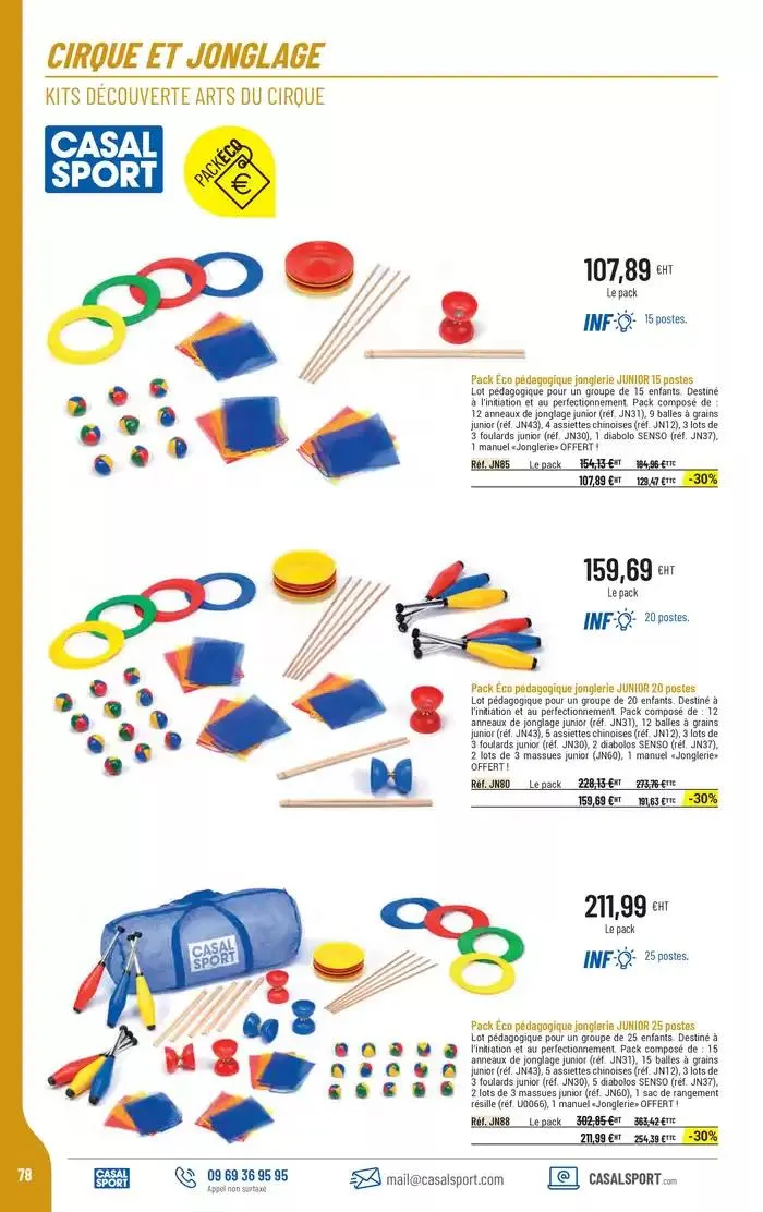 ÉQUIPEMENT SPORTIF du 6 mars au 31 décembre 2025 - Catalogue page 50