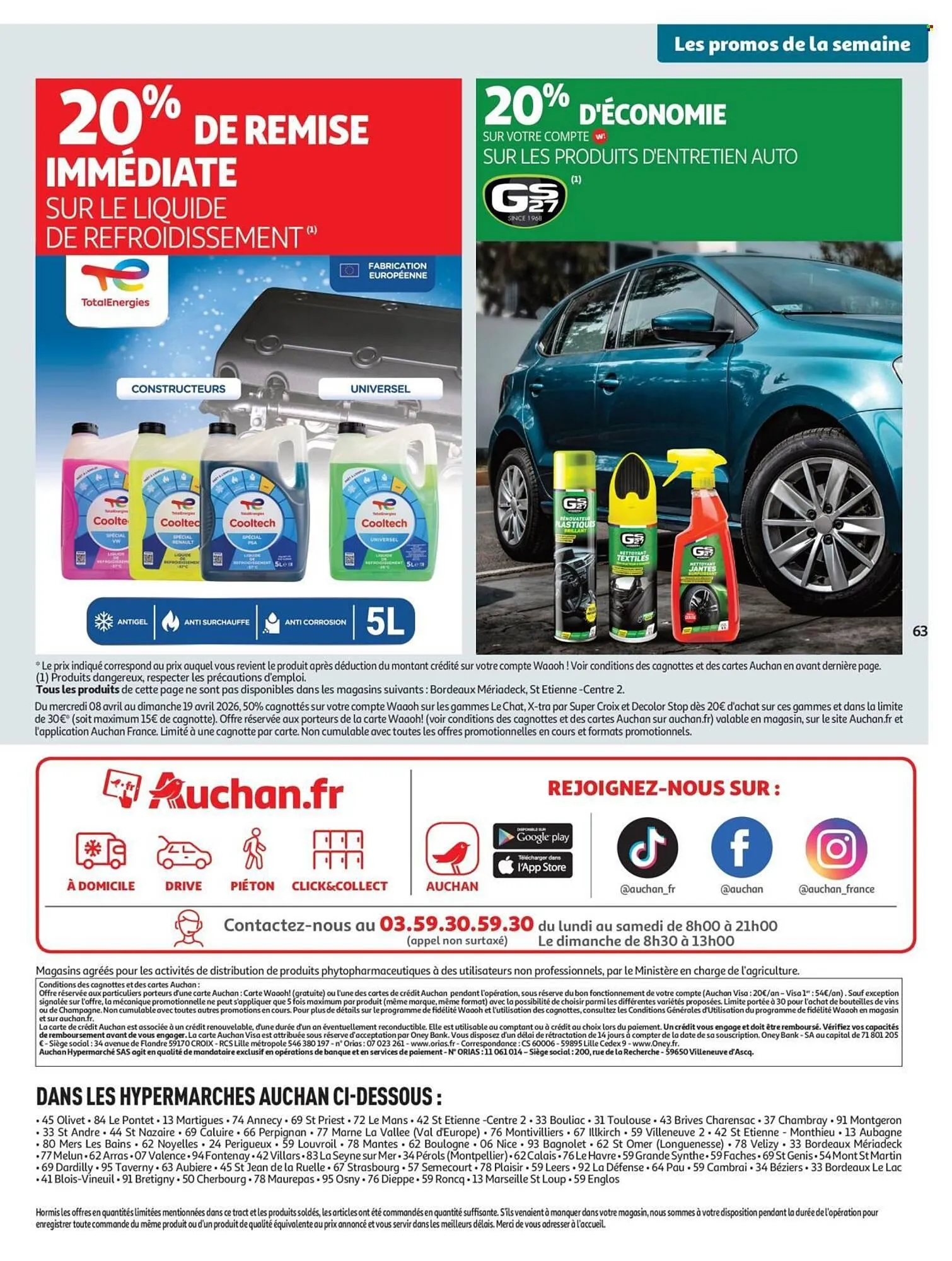 Catalogue Auchan du 8 avril au 19 avril 2026 - Catalogue page 65