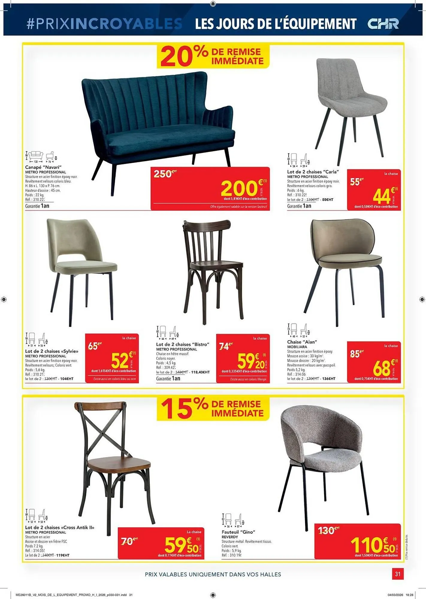 Catalogue METRO du 27 mars au 20 mai 2026 - Catalogue page 31