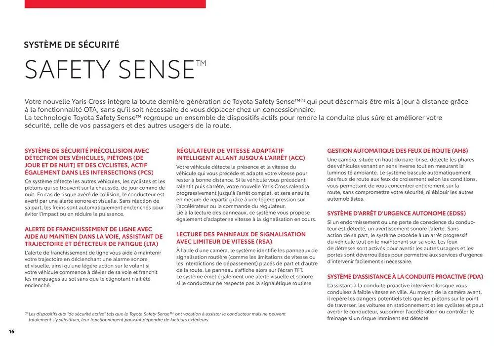 Toyota Yaris Cross du 18 juin au 18 juin 2025 - Catalogue page 16