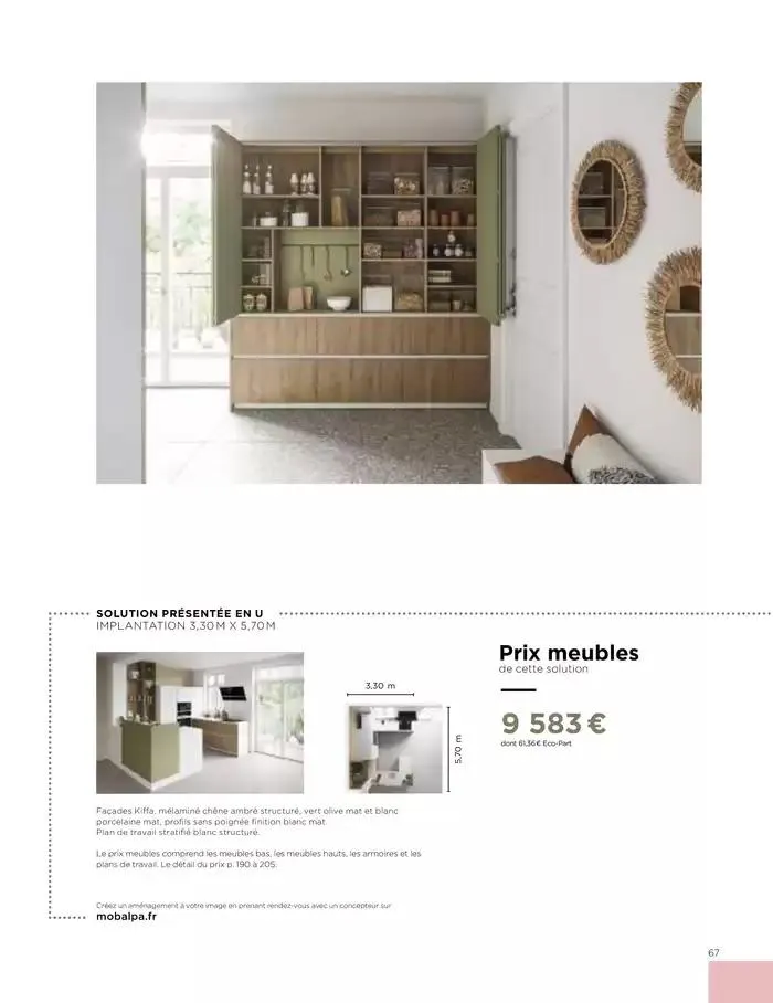 Cuisines & aménagements sur-mesure du 6 mars au 31 décembre 2025 - Catalogue page 69