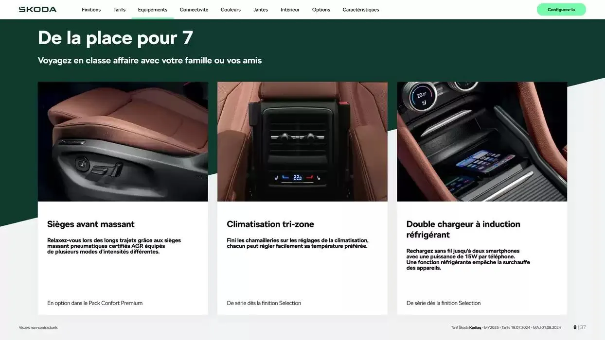 Škoda Kodiaq du 17 octobre au 17 octobre 2025 - Catalogue page 8