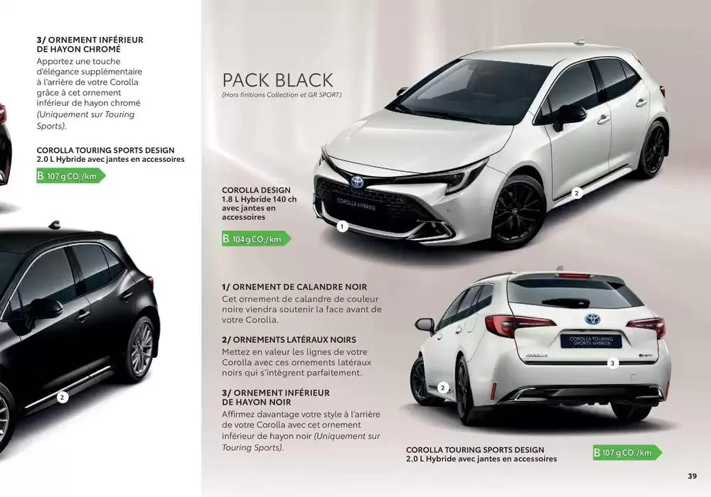 Toyota Corolla  du 11 février au 11 février 2026 - Catalogue page 39