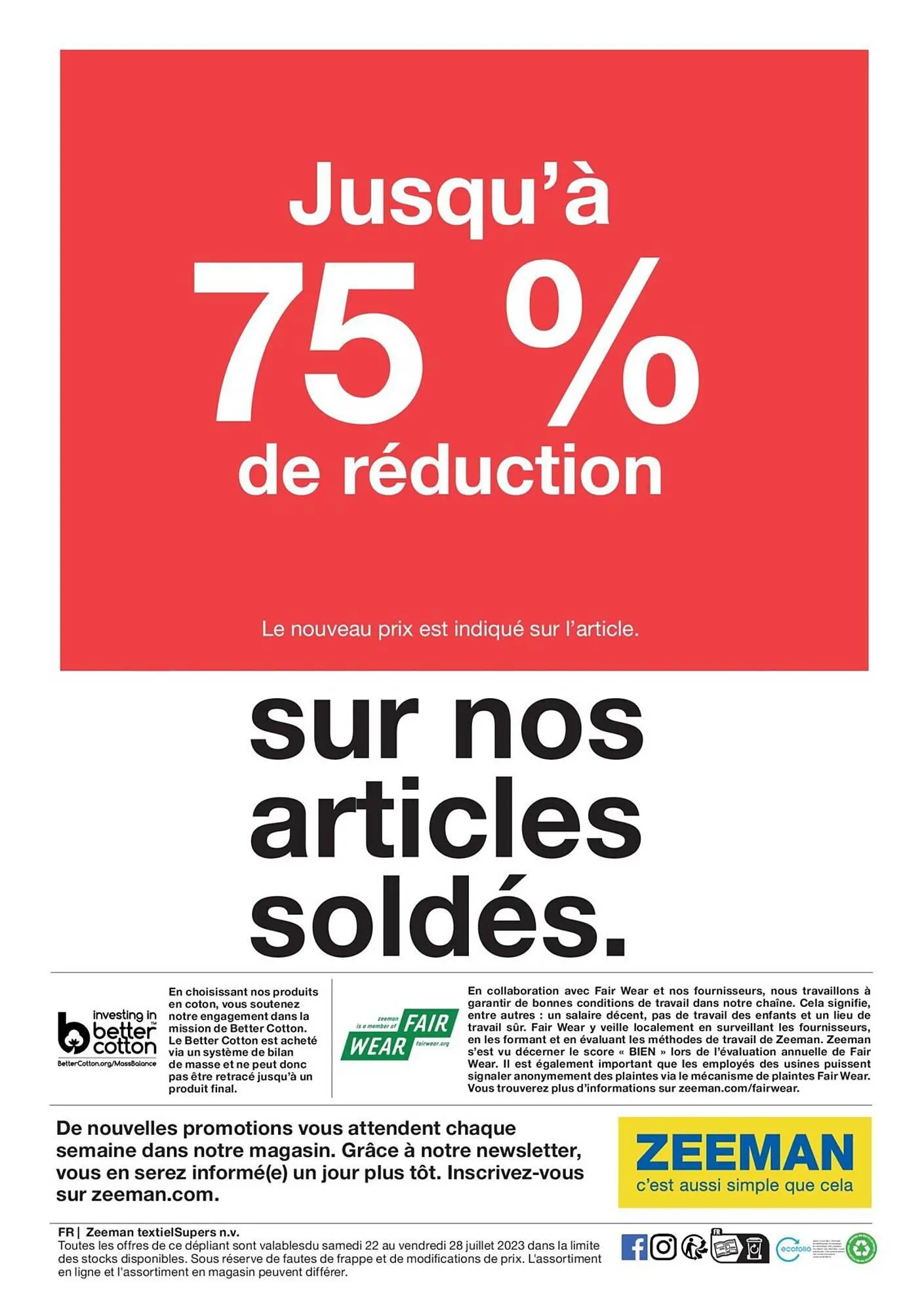 Catalogue Zeeman du 20 juillet au 2 août 2023 - Catalogue page 4