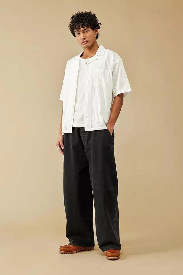 BDG Josif Balloon Washed Black Jeans