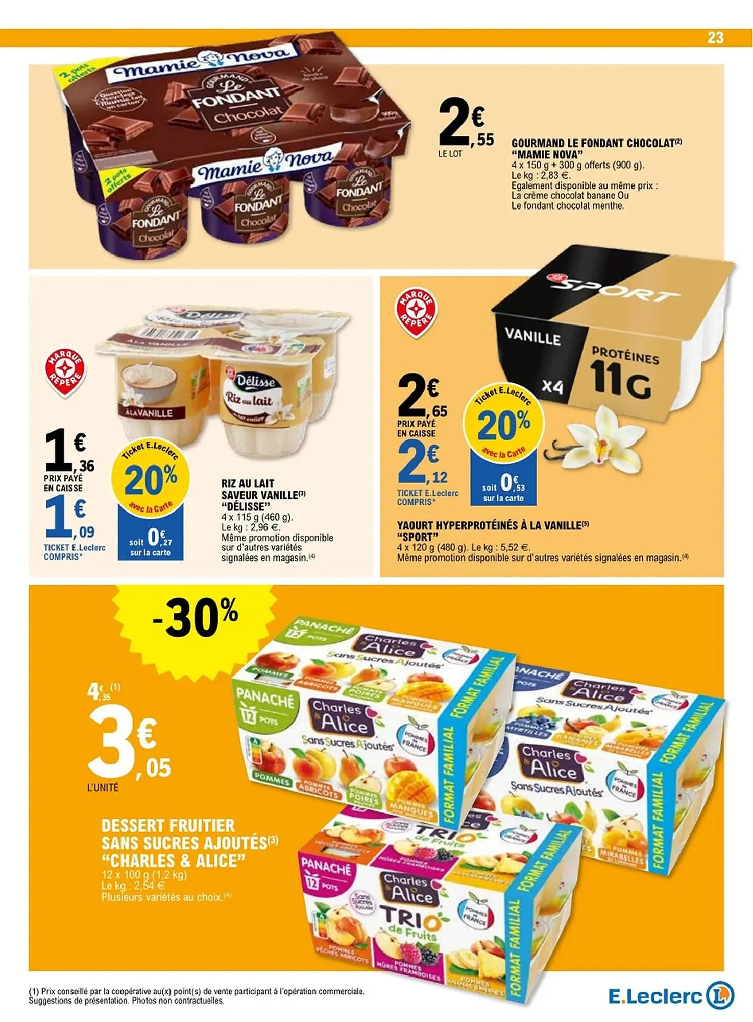 Catalogue E.Leclerc du 17 mars au 28 mars 2026 - Catalogue page 23