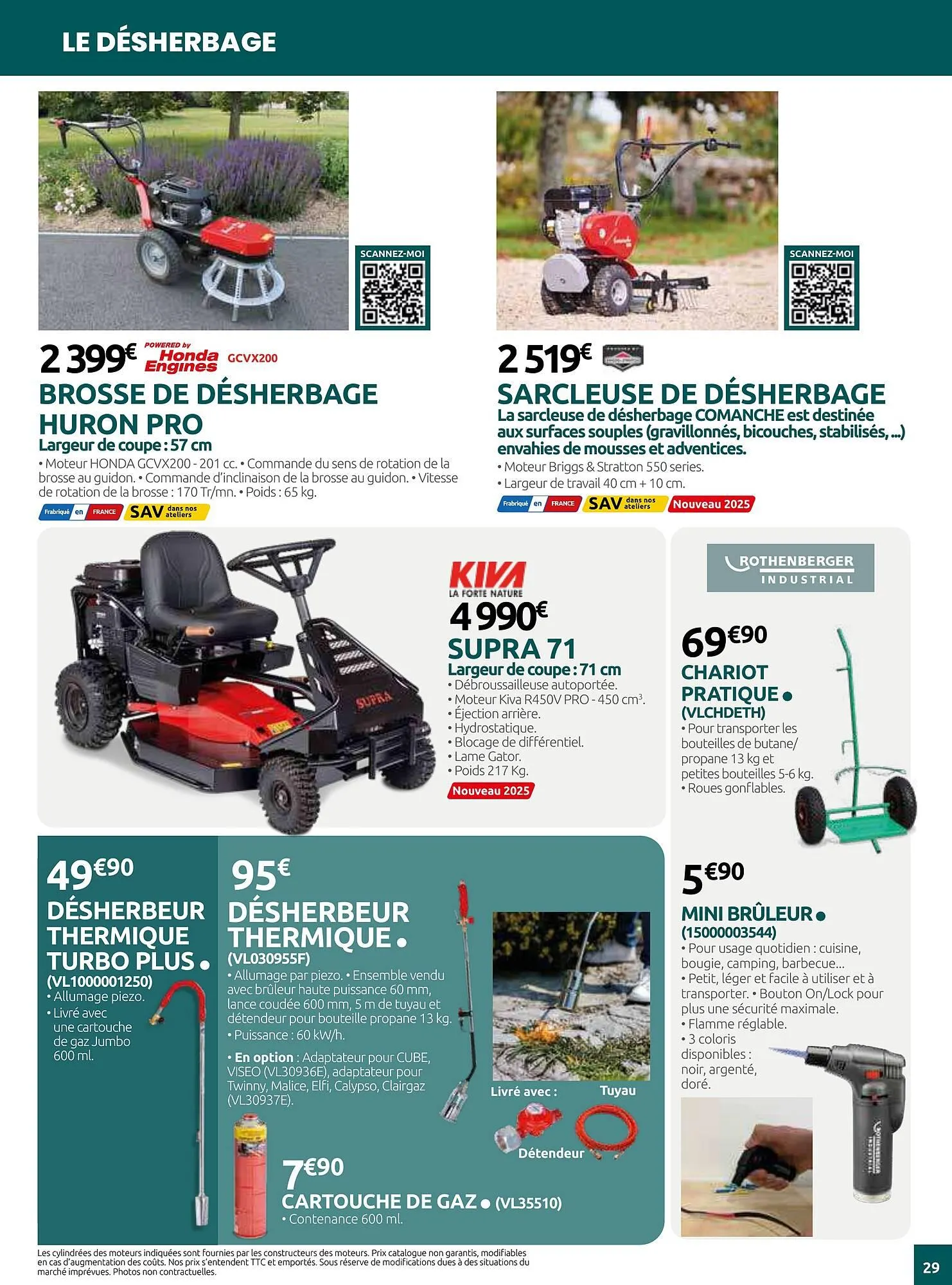 Catalogue Verts Loisirs du 5 mars au 29 décembre 2025 - Catalogue page 29