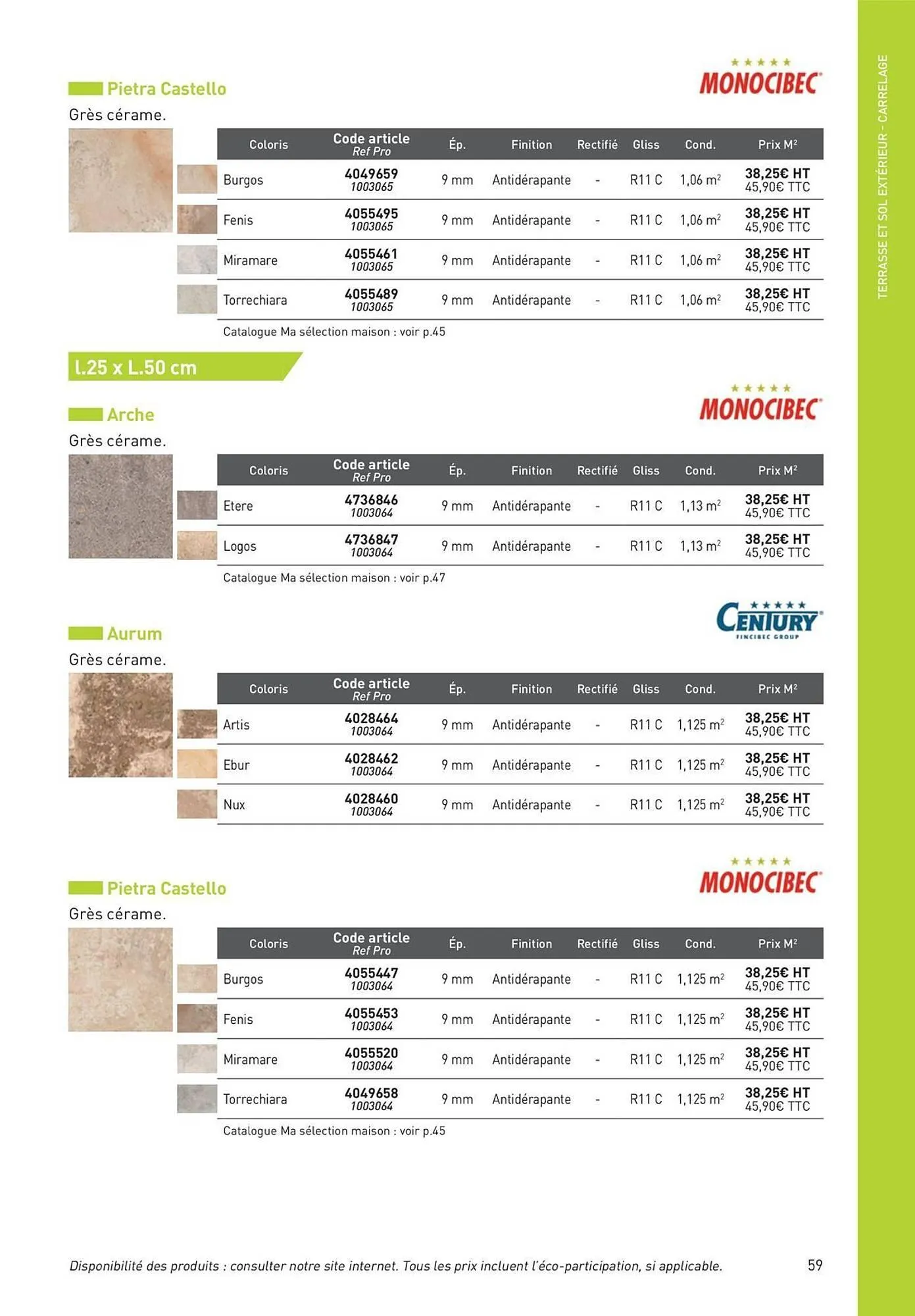 Catalogue Point P du 19 août au 1 janvier 2026 - Catalogue page 59