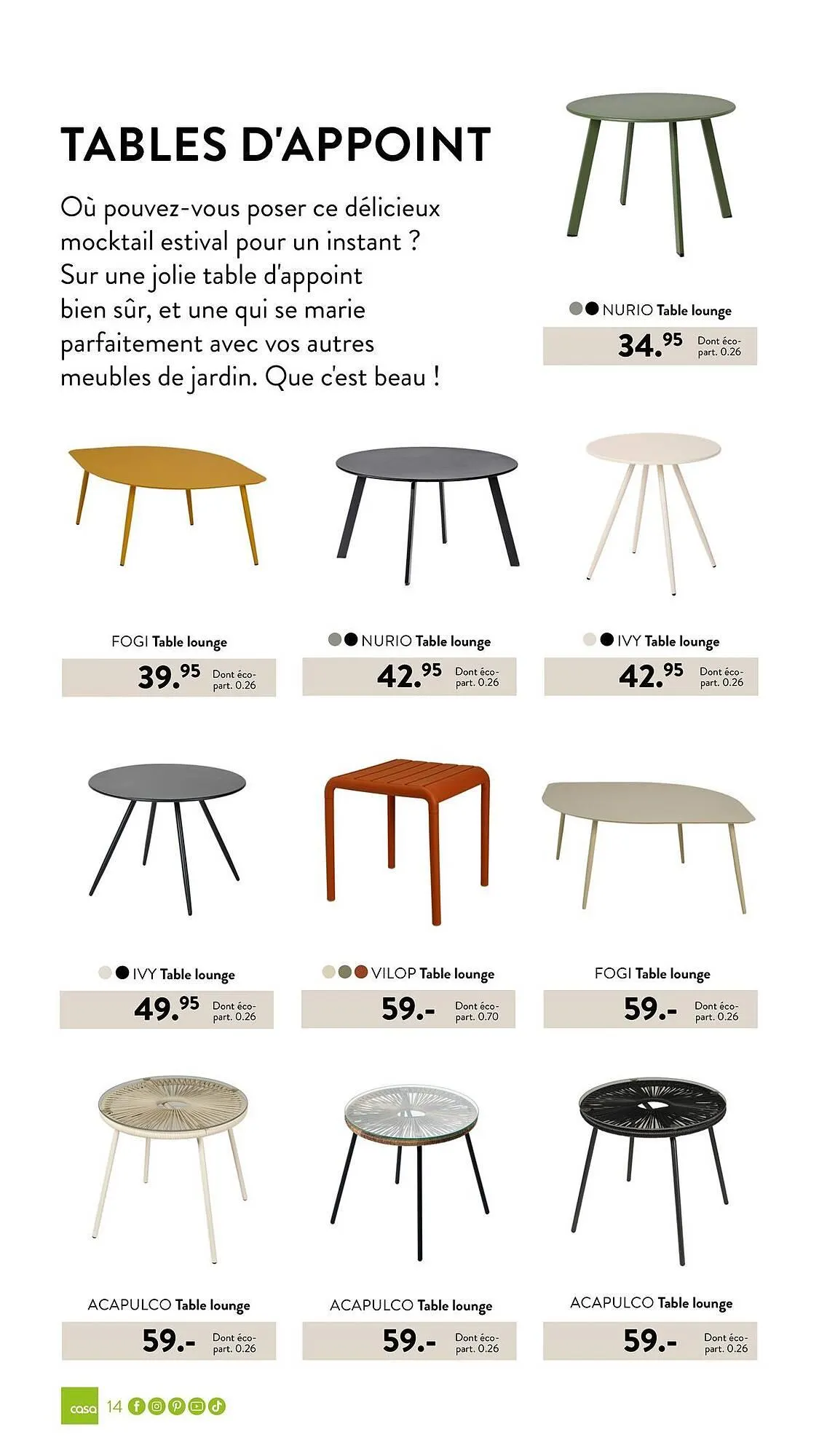 Catalogue Casa du 3 mars au 30 septembre 2025 - Catalogue page 14