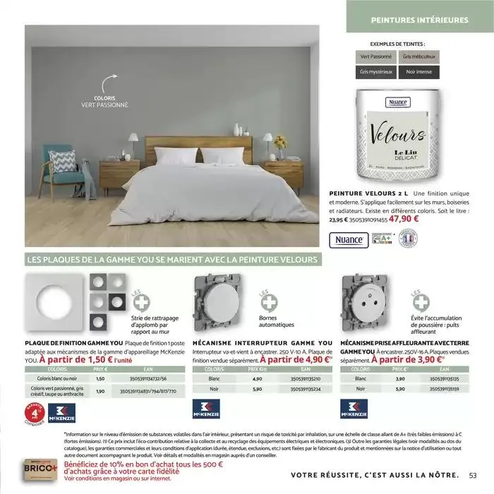 Le guide Projets intérieurs 2025 du 12 février au 12 avril 2025 - Catalogue page 53